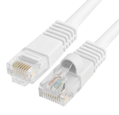 China Metalen schild Lszh Ethernet-netwerkkabel 1m Cat6 Flat Patch Cord Te koop