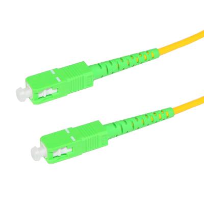 China 1M 80M Optische Jumperkabel Sm Duplex Fc-Fc Simplex Single Mode Fiber Jumpers Te koop