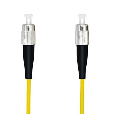 Китай Желтый наружный FC Duplex Fiber Patch Cord 9/125um Высокая прочность продается