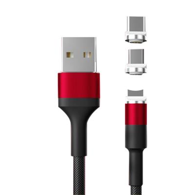 China USB-Typ Micro-USB 360 Grad 3 in 1 Led-USB-Magnetadapterkabel zum schnellen Laden zu verkaufen