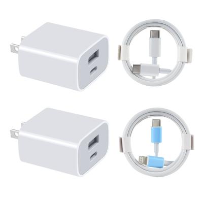 China QC Dual Port 20W USB C Charger For Video Game Players Fast Charging for sale