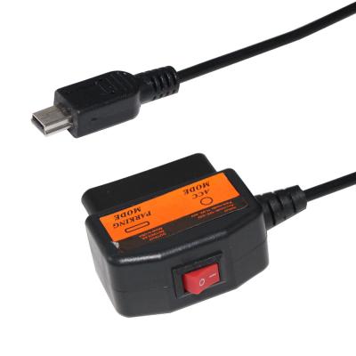 Китай Switchable Gas Vehicles And Cars DVR Driving Recorder Charging Cable With Switch продается