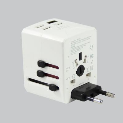 China Approved Multi Plug 4 in 1 Power Supply Adapter US EU UK AU Plug Travel Charger for sale