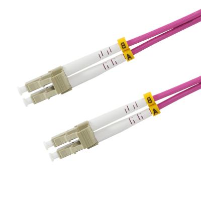 Китай OM3 30Meter/98ft LC to LC Fiber Optic Cable Cord LSZH 10GB Multimode Duplex 50/125um продается