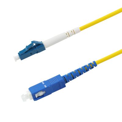 Chine LSZH LC SC Fiber Optic Patch Cord Type Os2 Optical Om3 Single Mode Fiber Connector à vendre