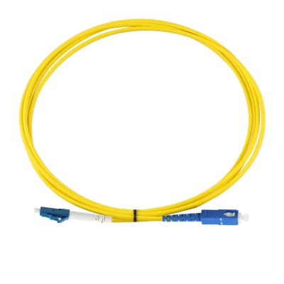 Китай Optical Om1 Apc To Lc Upc Fiber Optic Patch Cord Sc Simplex Sc-Lc-Sm 3.0Mm продается