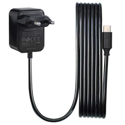 China Wall Plug AC Switching Power Supply Adapter 5V 3A EU Adapter for sale