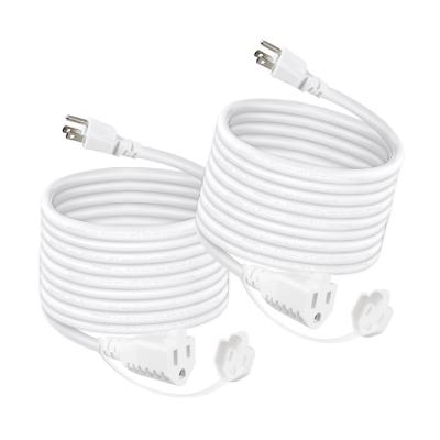 China Sjt Ac Cord Heavy Duty Computer Television Power Plug NEMA 5-15p Extension Cord for sale