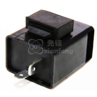 China Motorcycle Electrics Universal 2 Pin Blinker Flasher Relay 12volt With Buzzer For Honda cg125 for sale