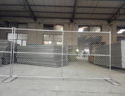 China Galvanized Chain Link Fencing 6x12 Temporary Construction Fence Panel for sale