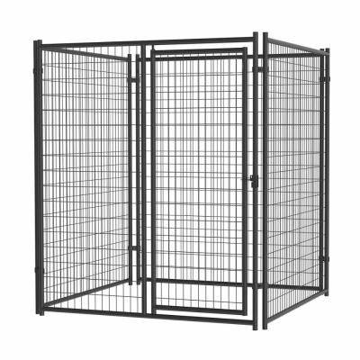 China 5FT Welded Dog Kennel Outside Playpen PET Cage Dog Backyard Kennel for sale