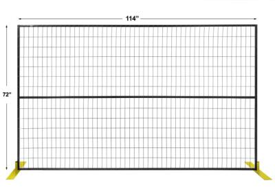 中国 72'' high Temporary Fence Anti Corrosion For construction Site Canada Fence 販売のため