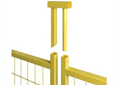 China Sturdy Metal Frame Canada Temporary Security Fencing Anti Rust PVC Coating for sale