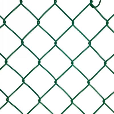 China 4ft 6ft 8ft Farm Filed PVC Coated Hot Dipped Galvanized Chain Link Fence for sale