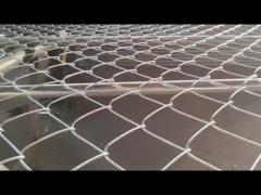 Diamond Mesh Temporary Fence 6x10ft Removable Chain Link Fence