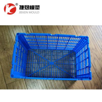 China Cheap Steel Plastic Crate Molds Making For Fruits And Vegetables In Taizhou for sale