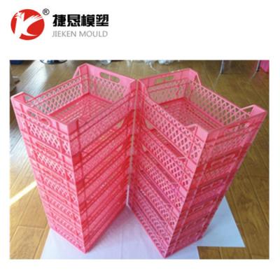 China cheap plastic fruit crate steel used injection mold for sale