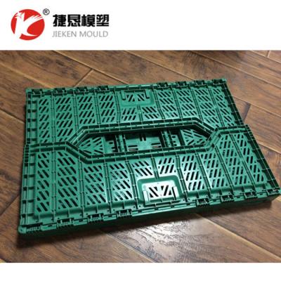 China steel plastic foldable crate mold for fruit and vegetable factory in taizhou for sale