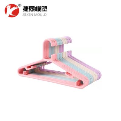 China Steel Plastic Fashionable Adult Coat Hanger Molds Manufacturer in Taizhou for sale