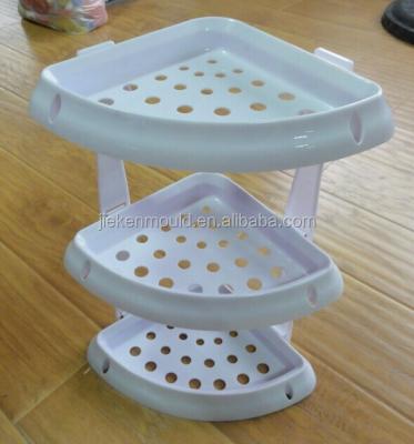 China 3 Tier Stuff Storage Rack High Quality Steel Injection Mold for sale