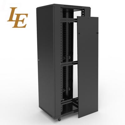 China SPCC Quality Cold Rolled 19 Inch SPCC 27U 42U 49U Server Cabinet Steel Rack For Data Center for sale