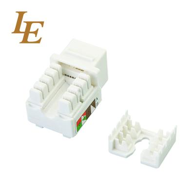 China Telecommunication LE Hot Sale CAT3&CAT5E UTP 90 IDC Keystone Jack for sale