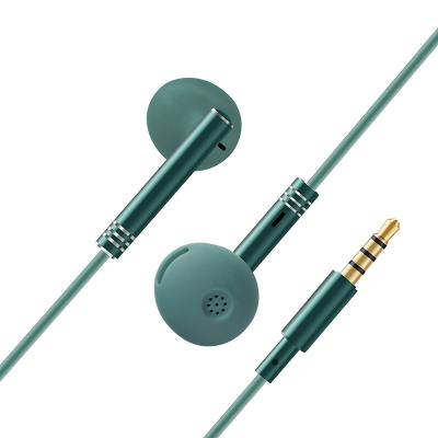 China hot sale In-ear wired headphones 3.5mm plug wired earbuds in-ear earphone for laptop mobile game for sale