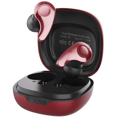 China TWS wireless earbuds (true wireless stereo) P.J. noise canceling tws wireless active earphone noise canceling headphone wireless charging earphone for sale