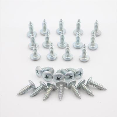 China Bright Polished Zinc Plated Screw Self Tapping All Sizes Hex Wood Bolt zu verkaufen