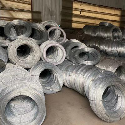 Chine china big factory hot sell galvanized iron wire GI BWG20 10kgs coil welded wire mesh round galvanized wire of building à vendre