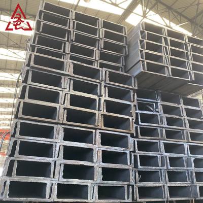 Cina Construction Cutting Processing U Channel Steel Black 3.0-14.5mm Alloy in vendita