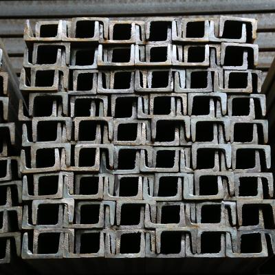 China Customized size hot rolled U-shaped channel steel Construction for sale