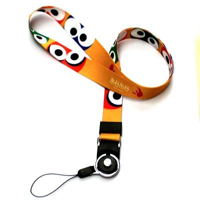 China Custom Printing Polyester Lanyard Detachable Instant ID Hook Lanyard for sale