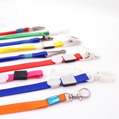 China Popular Flat Conference Gifts Hook Card Holder Custom Printed Lanyard Snap Hook for sale