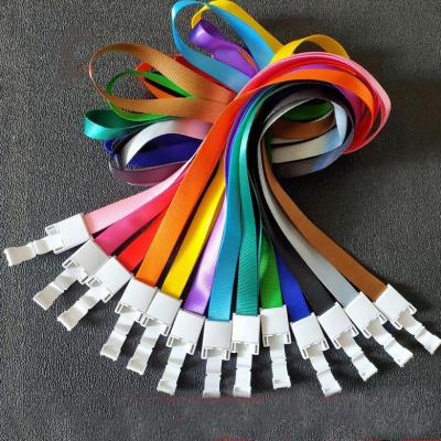 China Thick Factory Popular Cheap Polyester Custom Lanyard With Logo for sale