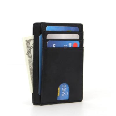 China No Business Rfid Wallet Men's Ultra-thin Mini Card Bag Designer Wallet Shorts for sale