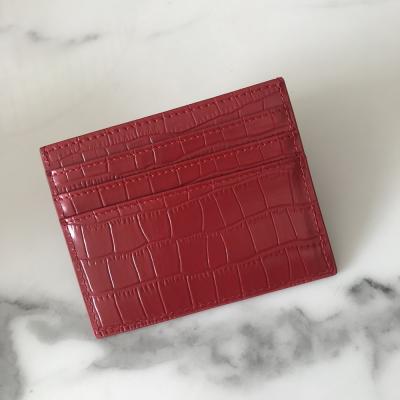 China Ultra-thin Short Mini Card Bag Wallet Men RFID Business Rfid Wallet for sale