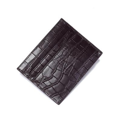 China Ultra-thin Short Mini Card Bag Wallet Men RFID Business Rfid Wallet for sale