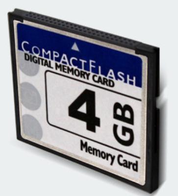 China Compact 4GB Flash CF Memory Card Industrial CF Card for sale