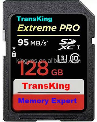 China PRO 633X 95MB/s 4K Micro Memory Card Secure Digital SD Card 128GB 128GB Extreme Card for sale