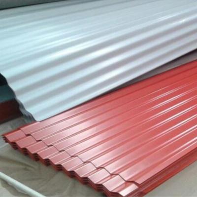 China Industrial Cold Rolled Sheet Color Coated Galvanized Corrugated Roofing Sheet for sale