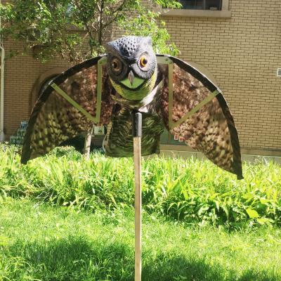 China Wholesale Realistic Owl Decoy Garden Simulation Bird Repellent Owl Decoy Scarecrow for sale