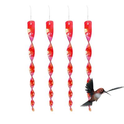 China Viable Wind Twisting Bird Reflector Repelling Pigeons Bird Tape Bird Alert Repellent Rod for sale