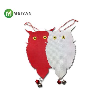 China Rotating Garden Owl Head Bird Reflector Owl Reflector Viable Outdoor Farm for sale