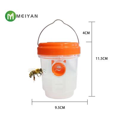 China Viable Solar Powered Wasp Trap Bee Catcher Killer With UV LED Light Wasp Traps For Outdoor for sale