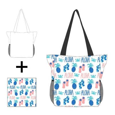 China Custom Large Travel Fashion Travel Tote Beach Bag Tote Bag Kids Ladies Women Summer Beach Tote Waterproof Custom Made Beach Bags for sale