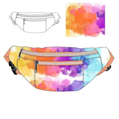 China Custom Waterproof Water Proof Fanny Pack Waist Bag Waist Bag For Kid Men Custom Print Logo Sports Pussy Pack Waist Pouch of women for sale