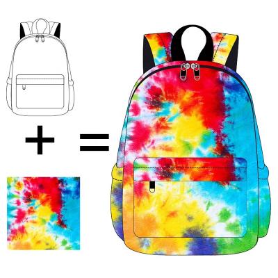 China Waterproof custom backpack for girls mini backpack custom print bookbag custom logo backpack small mochila link dye bag package for sale