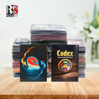 China Holographic Mtg Anime Card Holder Card Custom Protective Cover Matte Yugioh Card Holder for sale