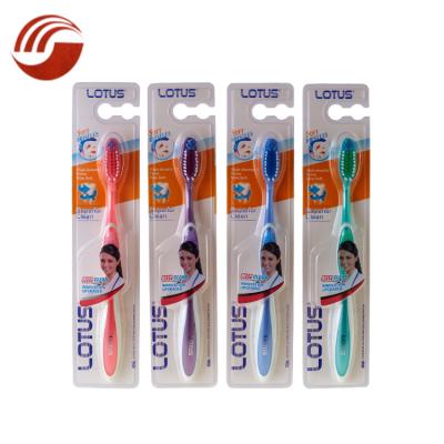 China Cheapest Custom Toothbrush Quality Daily Use Custom Oral Plastic Long Toothbrush for sale